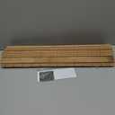 LazBlinds No Tools No Drill Cordless Bamboo Roman Shades, Light Filtering Window Treatment, Roll Up Bamboo Blinds for Windows 26'' W x 72'' H, Brown