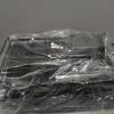 Kitsure Extendable Dish Drying Rack - Adjustable Length 12.8"21.0", Auto-Draining Dish Rack for Kitchen Counter, Rust-Resistant Metal Frame Over-Sink Support for Plates, Bowls & Utensils, Black