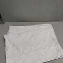 Amazon Basics Lightweight Super Soft Easy Care Microfiber Pillowcases, Standard size, 30" L x 20" W, Set of 2, Bright White, Pillows Not Included