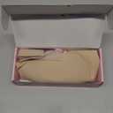 PoseFree Womens Seamless Wireless Supportive Bra Push Up Comfort Soft No Underwire Full Coverage T-Shirt Bra (Large, Nude)