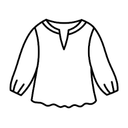 Women's Retro Long Sleeve Cool Blue Solid Western Shirt (XX-Large, White)