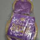 Graduation Plates and Napkins 2026,200pcs Purple and Gold Graduation Decorations 2026 Disposable Congrats Grad Paper Plates for Class of 2026 Graduation Purple and Gold Party Supplies ,Serve 50