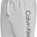 Calvin Klein Men's Volley Quick Dry Lightweight Swim Trunk, Size XL