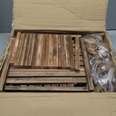 HOMKIRT Large Corner Plant Stand with Grow Light, Plant Shelf Indoor Flower Stand for Living Room Patio Garden Home Decor