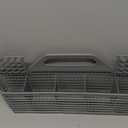 Universal Dishwasher Cutlery Basket Replacement WD28X10128 Dishwasher Utensil Silverware Basket, Compatible with Part No. AH959351, EA959351, PS959351, WD28X10127, WD28X10132