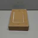 10 Pack (5 Pair) Antique Brass Self Closing Cabinet Hinges for Kitchen Cabinet Door, 1/2" Overlay (Variable) Semi Concealed Kitchen Cabinet Hinges