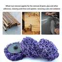 2 Inch Sanding Disk 31pcs Paint Stripping Wheel,Die Grinder Strip Disc for Drill,Die Grinder Accessories for Remove Rust Welds,Paint, Oxidation (Purple