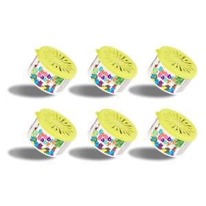 Bubble Baby Organic Tub - Long Lasting Mint Car Air Freshener & Odour Eliminator Pack of 6