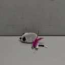 JUBBPDX Interactive Cat Toys  Fake Mouse Moving Cat Toy with Automatic Sensor, Cats Mouse Toy with Realistic Sound & Extended Tail Automatic Toy for Cats Pet, Squeaky Toys (Gray)