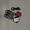 Bike Lights for Night Riding, USB Rechargeable Bike Lights Front and Back, Waterproof IP65 Bicycle Light, 4+6 Modes Bike Headlight and Tail Light Set,1.5 Hrs Fast Charging, Easy to Install