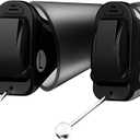 Sony CRE-C10 Self-Fitting OTC Hearing Aids for Mild to Moderate Hearing Loss, Prescription-Grade Sound Quality, Compact Virtually Invisible Design, Customizable App, and Replaceable Batteries, Black