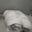 Amazon Basics White Down Alternative Comforter and Duvet Insert with Corner Tabs (King, All-Season)