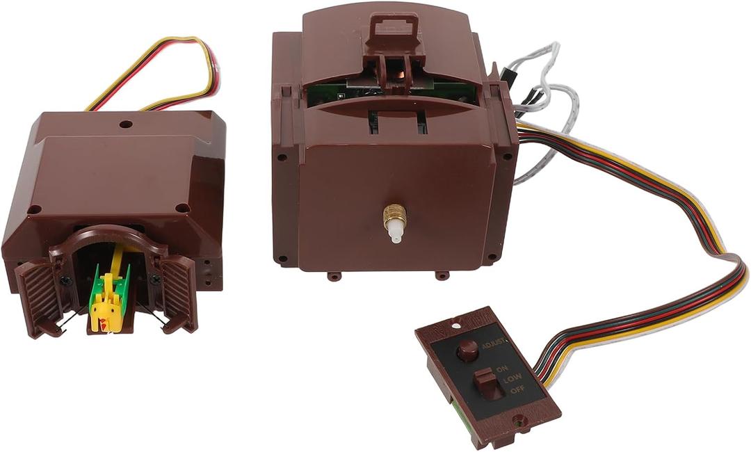 Cuckoo Clock Quartz Movement: Antique Style Wall Clock Mechanism Movement Replacement Part for Cuckoo Repairing Easy to Install (9.00X8.50X7.50CM)