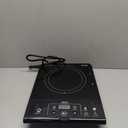 Mueller RapidTherm Portable Induction Cooktop, 1800W Hot Plate Electric Stove Top Burner. 8 Temp Levels, Auto-Off & Pot Detection, LED Display, Child Lock, 4 Programs, Burners for Cooking