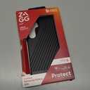 ZAGG Denali Samsung Galaxy S24 Case - Dual Layer Impact Protection with Graphene, 16ft Drop Resistant, 100% Recycled, Textured Non-Slip Grip, Black