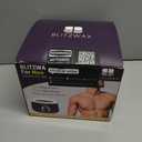 BLITZWAX Back and Nose Waxing Kit for Men, Hard Wax Warmer for Brazilian, Body and Face, At Home Hair Removal Kit, Beginner Friendly, Quick Heating, 93 Accessories, Royal Blue