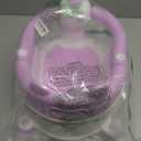 Baby Bath Seat for Babies 6 Months & Up - Toddler Bath Seats for Baby Sitting Up with 4 Suction Cups & Soft Cushion, Non-Slip Infants Shower Bathtub Chair for Newborn Girls, Purple