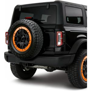 5 Pcs Bead Lock Wheel Trim Rings Kit Fit for 2021-2026 Ford Bronco Sasquatch Performance Orange