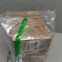 DEAYOU 50 Pack Paper Food Trays, 4 Corner Pop Up Kraft Food Containers, Greaseproof Paperboard Food Box Tray for Party, Disposable Foldable Brown Fast Food Holders for Stadium, Theater, Nacho