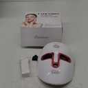 Led Face Mask Light Therapy, 7-1 Colors LED Facial Skin Care Mask, Red Light Therapy Mask for Face (White)