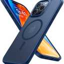 TORRAS Magnetic Shockproof for iPhone 16 Pro Max Case, [4X Military-Grade Protection] [Compatible with MagSafe] Translucent Case for iPhone 16 Pro Max Anti-Scratch Guardian 6.9"