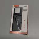 BESINPO Magnetic for Motorola Moto G Stylus 5g 2025 Case with Tempered Screen Protector, (Compatible with MagSafe) Shockproof Military Drop Translucent Matte Cover for Moto G Stylus 5g 2025,Black