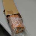 ARLO BLINDS Sheer Bamboo Roman Shades with Valance - Tuscan, 34" W x 60" H - Light Filtering Cordless Blinds for Interior Windows - Real Natural Bamboo Material - Mounting Hardware Included