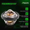 Upgrade Jounrey/Compass/Patriot Engine Coolant Thermostat Housing Assembly Kit Compatible with 2007-2017 Patriot/Compass | 2009-2020 Journey | 2007-2009 Caliber & More Replaces 902-319, 68003582AB