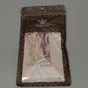 Wearlizer 2 Packs Floral Engraved Band Compatible with Fitbit Versa 4 Bands for Woman/Versa 3/Sense 2/Sense Bands Women, Cute Two-Tone Flower Soft Silicone Sport Strap (Milk Tea/White & Brown/White)