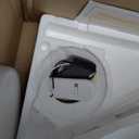 Passky Ceiling Fans with Lights, 52 inch Flush Mount Ceiling fan with Remote Control, Low Profile Ceiling Fan for Bedroom, Farmhouse, Reversible, 3CCT, Dimmable, Noiseless DC Motor, Black