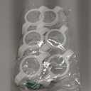 joyfeed 6Pack Straw Cup Conversion Kit for Dr Browns Narrow and Narrow Glass Baby Bottles, Weighted Straw Replacement Kit with Soft Straw Top and Handle,6m+