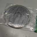 WVM Microwave Splatter Cover Vented for Food with Hook Hole, Splatter Guard & Colander Kitchen Gadget for Food, Meal Prep, Grey