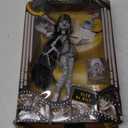 Monster High Reel Drama Doll, Cleo De Nile Black and White Reproduction Collectible with Doll-Size and Life-Size Posters, Horror Flick Theme, and Pet