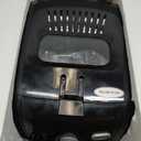 Hamilton Beach Cool Touch Electric Deep Fryer with Basket and Lid, 2 Liters / 8 Cups Oil Capacity, Adjustable Temperature, 1500 Watts for Fast Heat-up, viewing Window Easy to Clean, Black (35021)