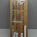 Heimlove 24 Inch Floating Shelves for Wall Black Shelves Set of 2,Wall Mounted Rustic Wood 8 Inch Deep Floating Shelf with Invisible Brackets for Bedroom Kitchen Living Room