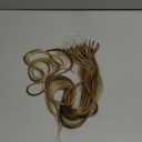 Elailite K Tip Hair Extensions Human Hair Real Remy Hair Golden Brown & Bleach Blonde 20 Inch U Tip Ktip Utip Keratin Bond Hot Fusion Pre Bonded Hair Extensions for Women 50G 50Strands