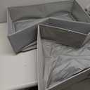 2 Foldable Storage Boxes, Size: 26" x 16"