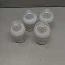 Philips Avent Natural Baby Bottles with Natural Response Nipples (Slow Flow, Flow 2), 4oz, 4-Pack, SCY900/04