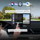 [2025 Upgrade] Apple Carplay Screen for Car&Android Auto Screen with 4K Dash Cam,Backup Camera,Portable 9" HD IPS Screen for Car,GPS Navigation,Bluetooth,AirPlay,AUX/FM for All Vehicles
