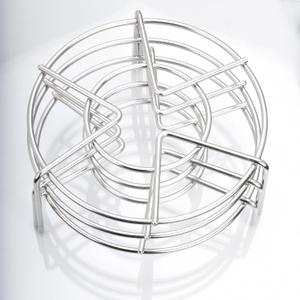 Steam Rack Trivet Stainless Steel Steaming Rack Electric Pressure Cooker steam Rack Stand Diameter 6" 3Pack