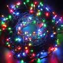 Twinkle Star 200 LED 66 FT Multicolor Christmas Lights, Christmas Tree Light with 8 Modes Waterproof, Indoor and Outdoor, House Garden Wedding Party Decoration, Multicolor