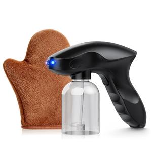 Spray Tan Machine, Spray Tan Gun, Even Spraying, Portable and Cordless Spray Tan Gun, Long Battery Time, One-touch Operation, At Home Spray Tan Machine/For Swimming Tanner Travel Beach Salon DIY Tan (Black)
