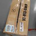 BestOffice | Ergonomic Office Chair | Mid-Back Swivel Desk Chair | Breathable Backrest & Lumbar Support | Adjustable Height | Sponge Seat | Rolling Wheels | Black | for Adults & Women