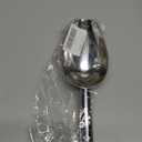 6oz Stainless Steel Ice Scoop for Freezer with Magnetic Hook, Dishwasher Safe Ice Scooper for Ice MachineMetal Scoop for Ice Maker, Ice Bucket, for Kitchen Bar Party Accessories (6OZ Silver)