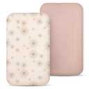 lulumoon Muslin Bassinet Sheets Baby: Cotton Bedside Sleeper Bassinet Sheets Fitted for Boys and Girls