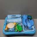 Water Table Play Sink Toy for Kids 2 3 4 5 6 Years Old - Outdoor Kitchen with Running Water, Fishing Games, Toddler Water Play Table for Kids Ages 3-8, Beach Outdoor Toys, Summer Gifts