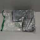 Moforoco 5-Pack Shower Caddy, L-Shaped, 10.2in Diameter, 90-Degree Right Angle, Rustproof, Easy Installation, 12 Hooks, Soap Holder, Adhesive Corner Shower Organizer, Black