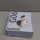 NUBWO Wireless Gaming Headset with Mic for Ps5 Ps4 PC, Zero Interference, 100-Hour Battery All-Day Play, 23ms Sync for Fortnite & Call of Duty/FPS Gamers, Triple Mode All Devices Compatible - White