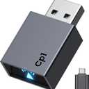 Wireless CarPlay Adapter for iPhone 2026 Upgrade - Plug & Play Convert Wired to Wireless Compatible with Cars 2016+, iOS 10+ (USB A/USB-C) (Grey)