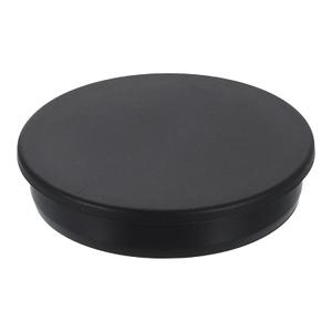 Uxcell Silicone Hole Plug, Waterproof Round Rubber Stoppers Bottle Seal Plugs Tube Pipe End Caps for 70mm/2.76" Hole for Bathtub Bottle, Black